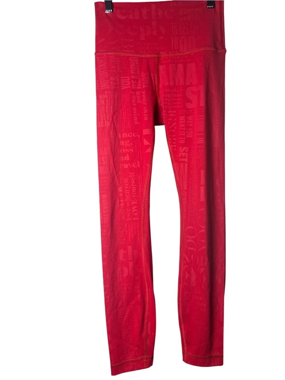 lululemon Wunder Under Hi-Rise 7/8 Tight 25” Size 4 Rare 20Y Manifesto Embossed